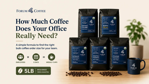 Bulk Coffee Beans for Offices: How Much Do You Really Need Per Employee?