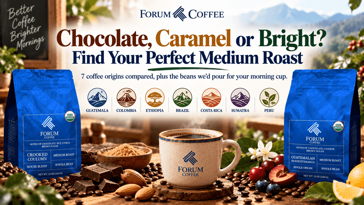 Best Medium Roast Coffee Beans: How to Pick One (Origins Compared)