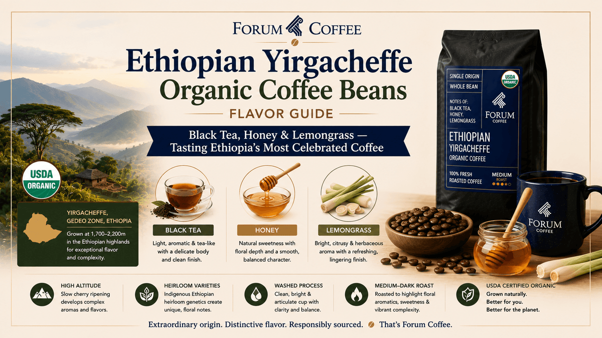 Black Tea, Honey, Lemongrass: Decoding Ethiopian Coffee's Unique Flavor