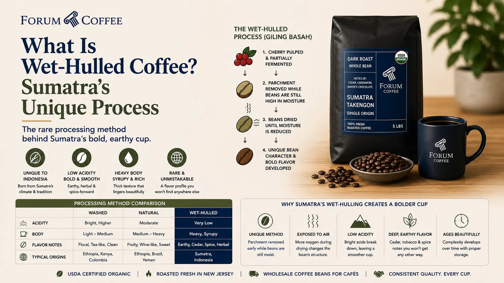 What Is Wet-Hulled Coffee? Sumatra's Strange Processing Method Explained