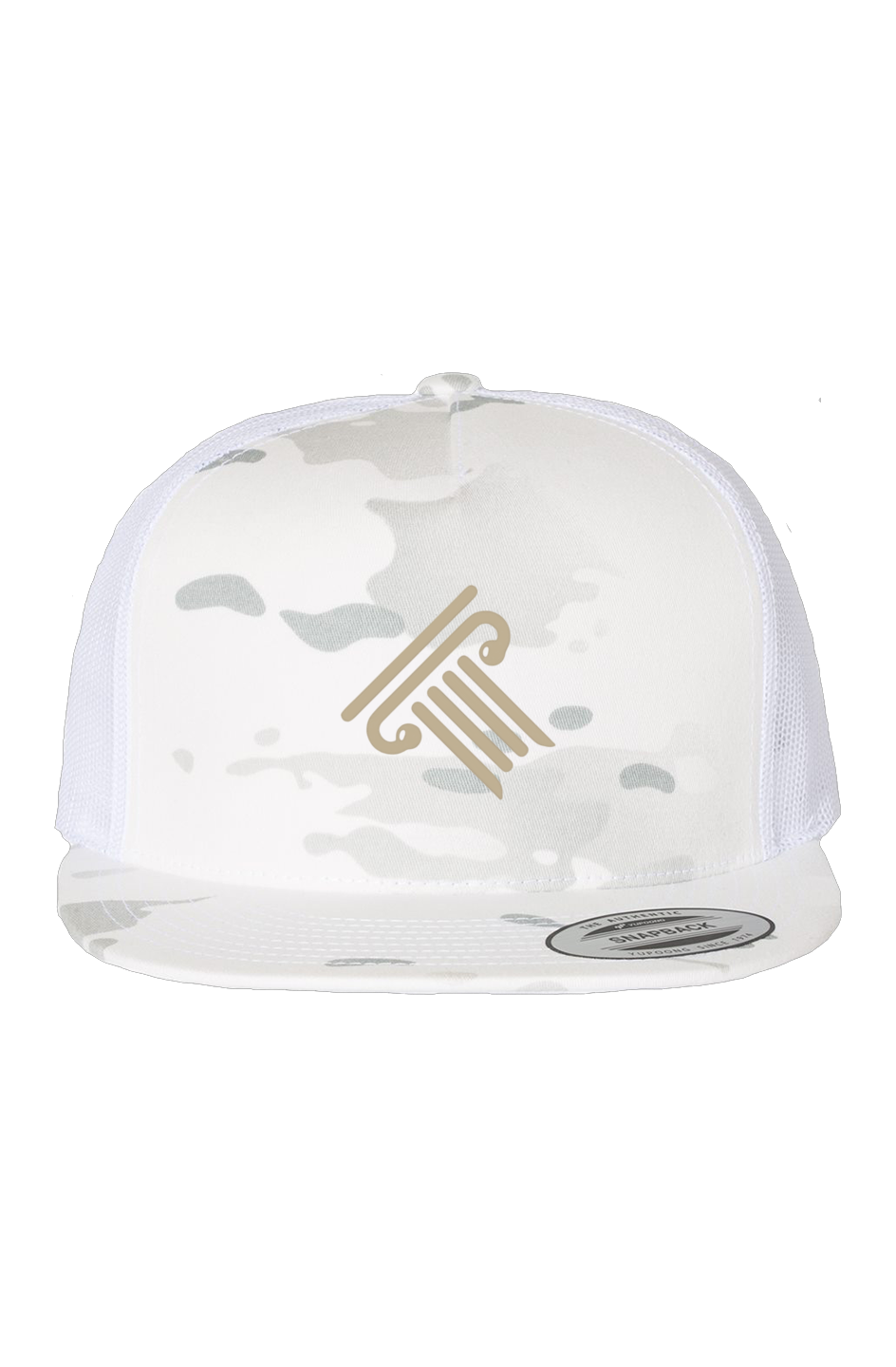 Forum White Camo Trucker Cap