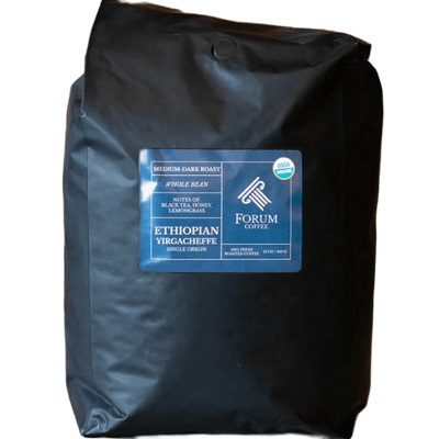 5lb Bulk Organic Ethiopian Yirgacheffe – Single Origin Coffee