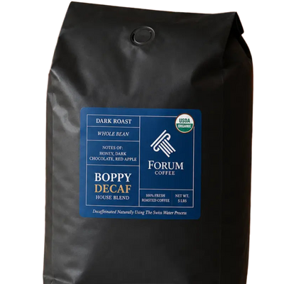 Boppy Decaf Organic House Blend (5lb Bulk)