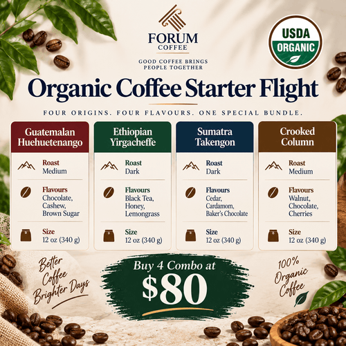Organic Coffee Starter Flight (Combo Pack)