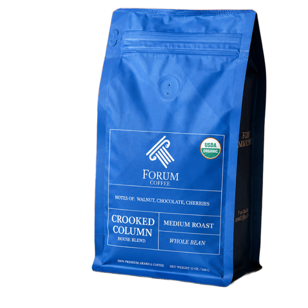 Crooked Column Organic House Blend (12oz) - Forum Coffee
