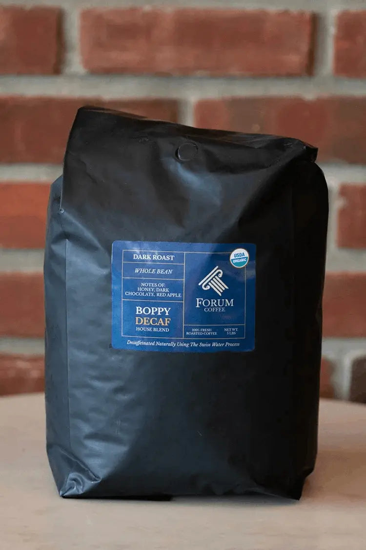 Boppy Decaf Organic House Blend (5lb Bulk)