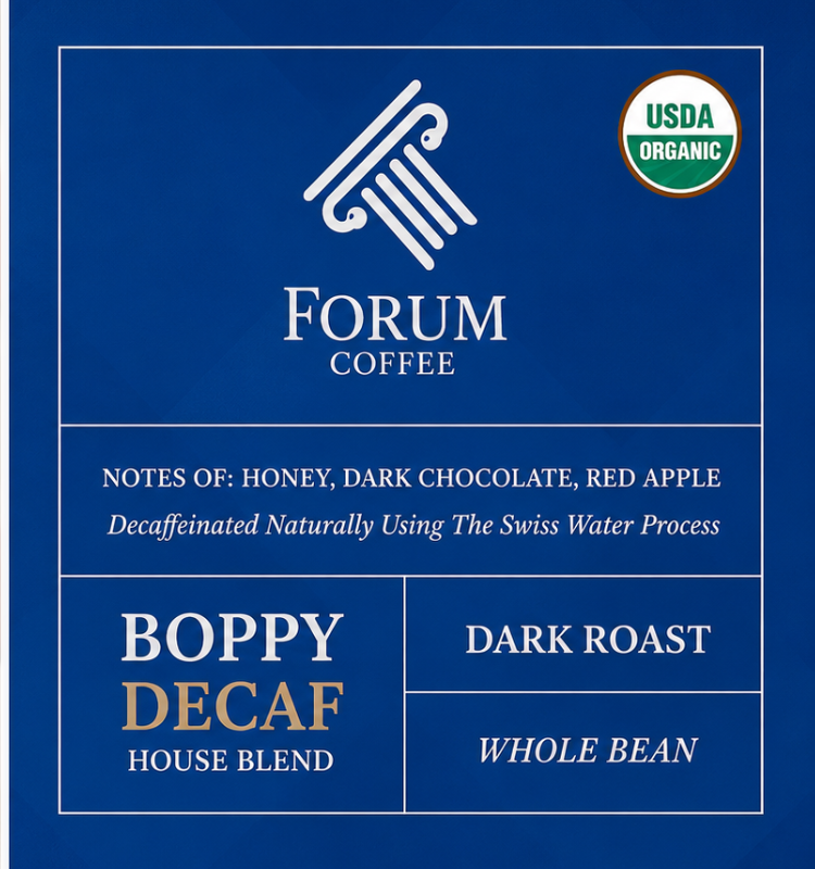 Boppy Decaf Organic House Blend (12oz)