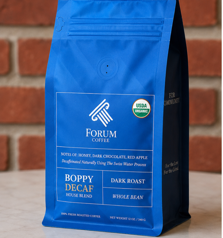 Boppy Decaf Organic House Blend (12oz)