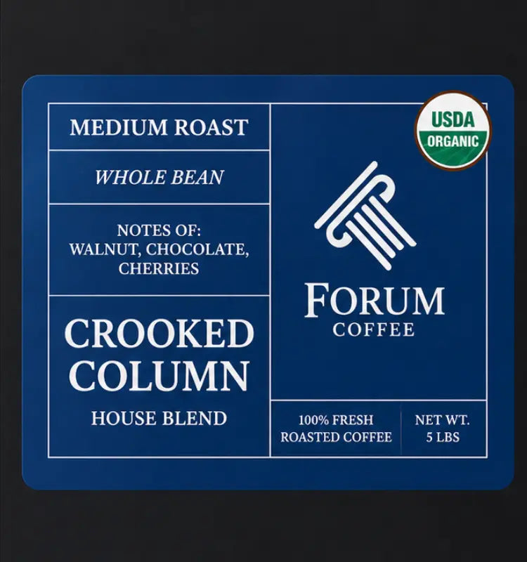 Crooked Column Organic House Blend (5lb Bulk)