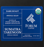 Sumatran Takengon Organic Single Origin (5lb Bulk)